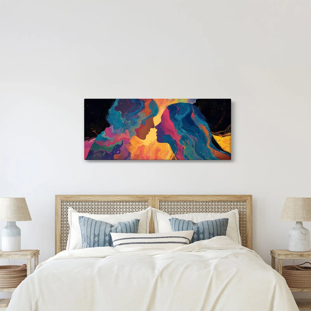 Kép - Kozmikus szerelem (120x50 cm)