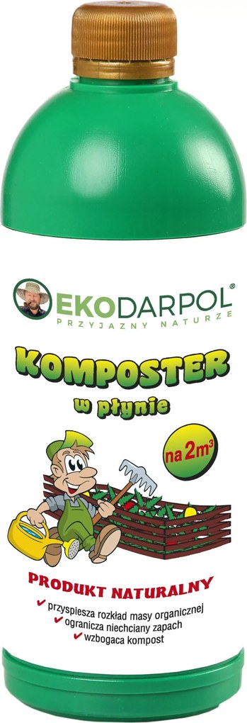 Folyékony komposztáló gyorsítja a komposztálást 1L