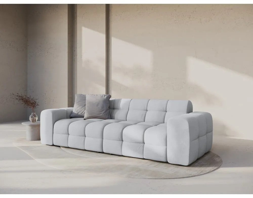 Világosszürke kanapé 255 cm Kendal – Micadoni