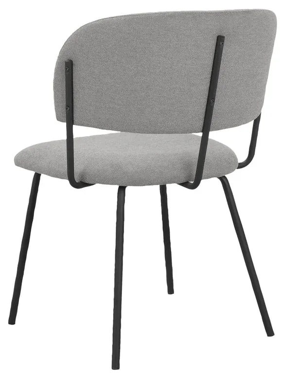 Szürke étkezőszék szett 2 db-os Claudia – Støraa