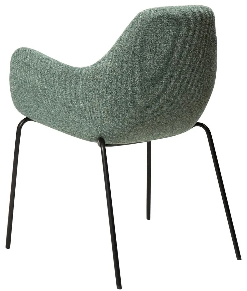 Világoszöld buklé fotel Zimmer – DAN-FORM Denmark