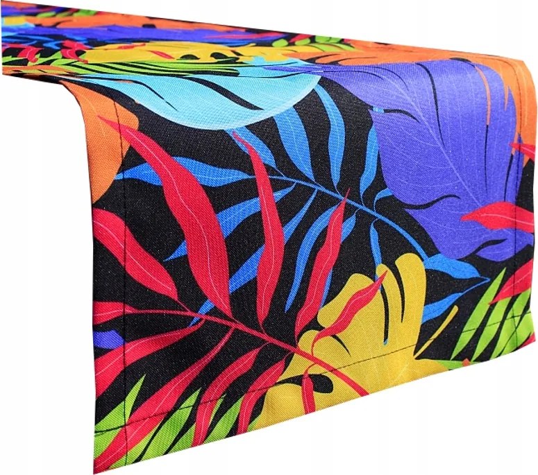 Kerti Futófelület Vízálló 40x150 cm színes pálmafák