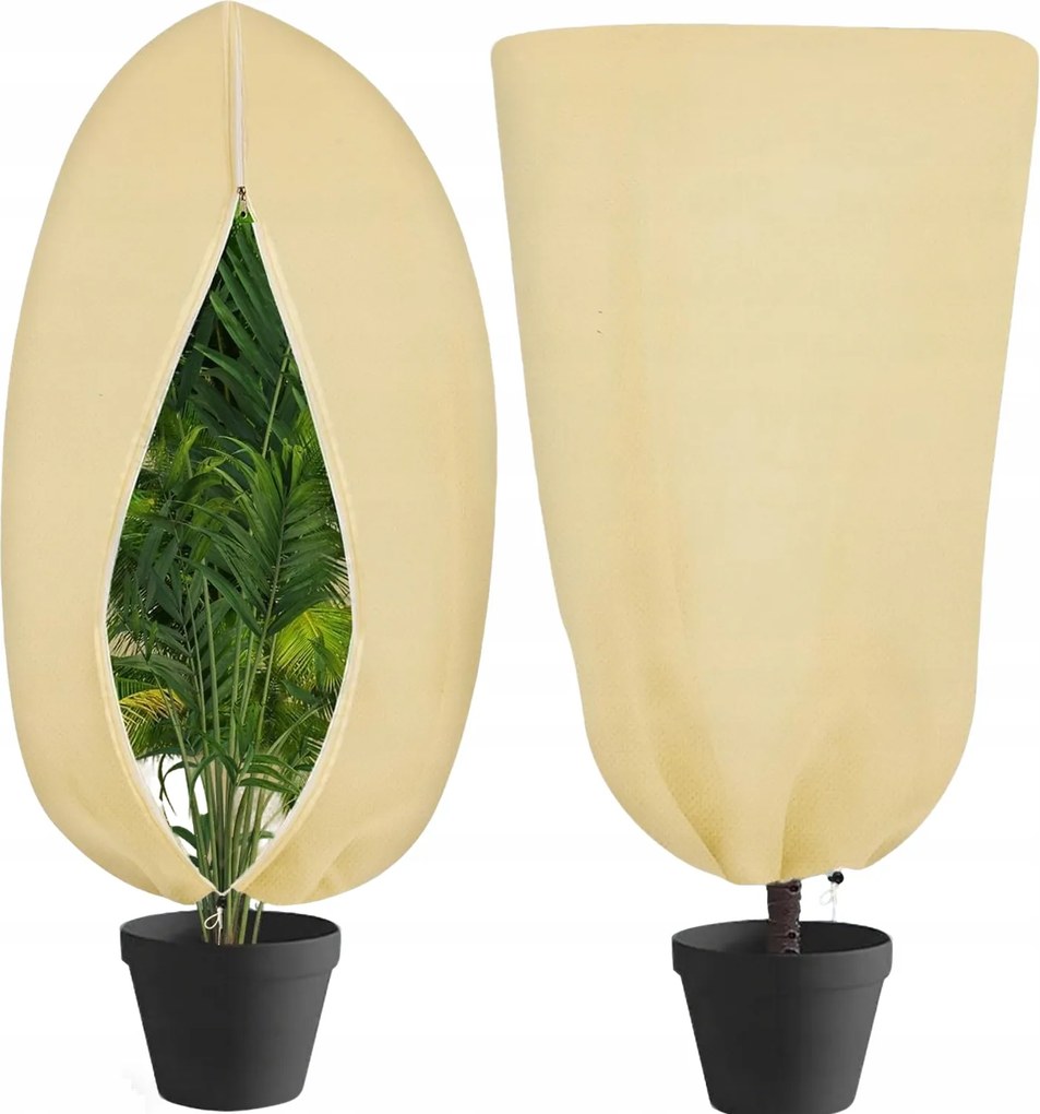 2db Nagy Téli Védőkapucni Agroszövet 120x180 cm Újrafelhasználható