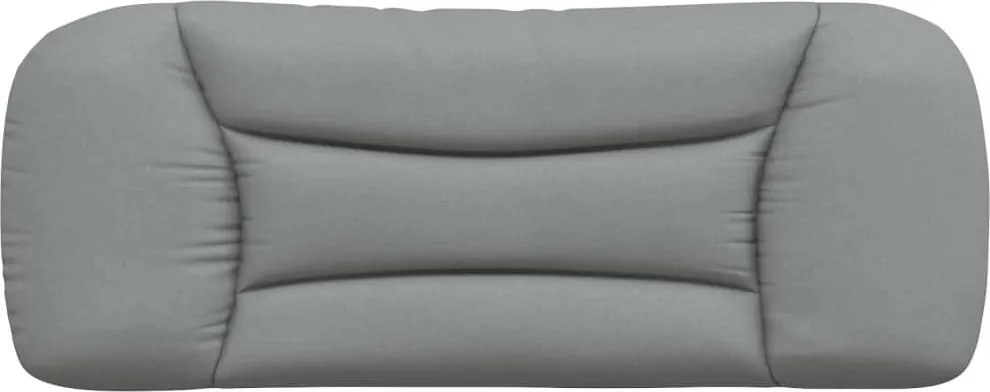 világosszürke szövet fejtámla párna Hvar 100 cm