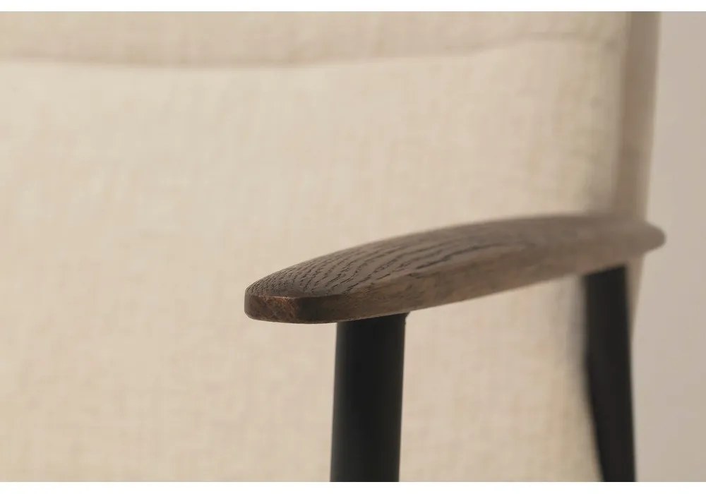 Bézs fotel Dunia – Marckeric