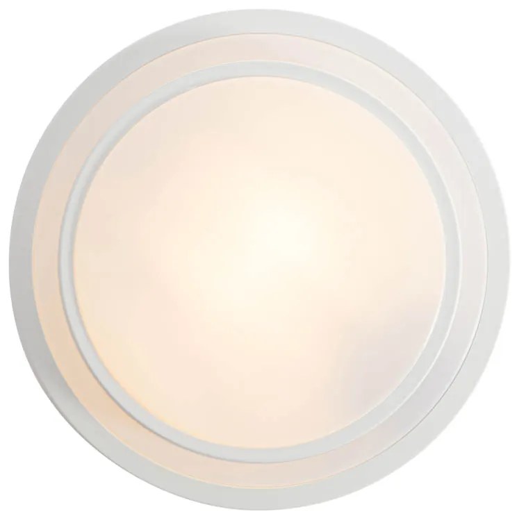 Modern mennyezeti lámpa fehér 25 cm IP44 - Walden