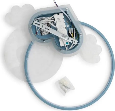 Brilagi - LED Gyerek mennyezeti lámpa LOVE LED/48W/230V 3000/4500/6000K kék