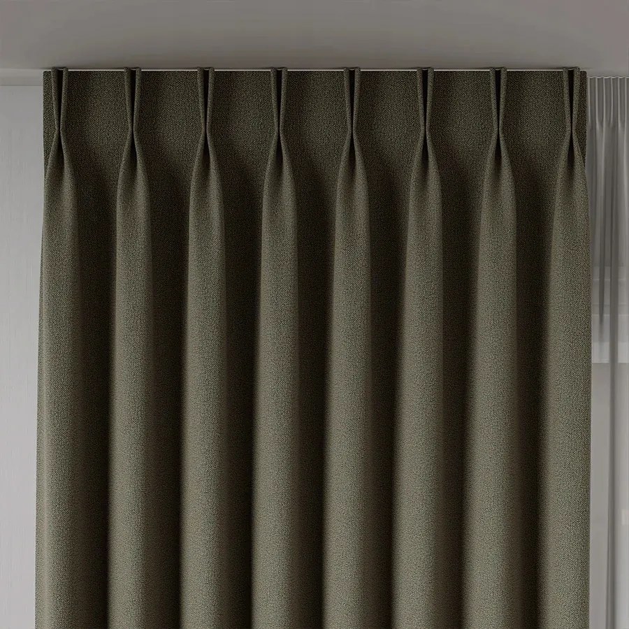 Függöny Anyag, Kétoldalas Rufus 320cm türkiz-bézs