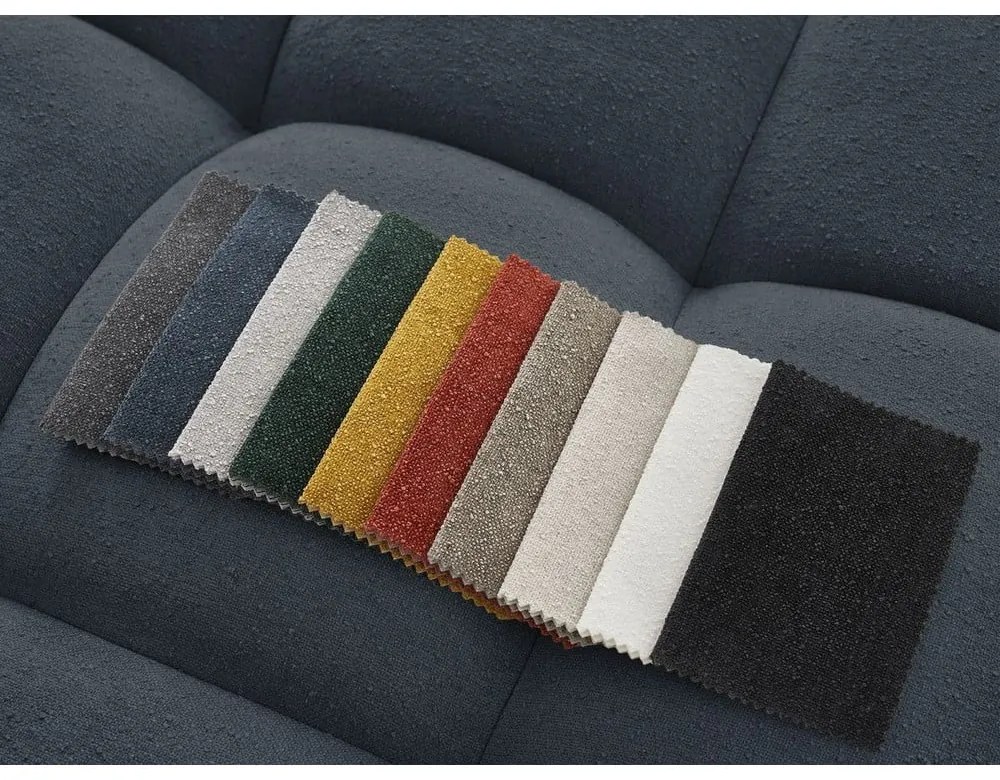 Sötétkék zsenília lábtartó Everest – Bobochic Paris