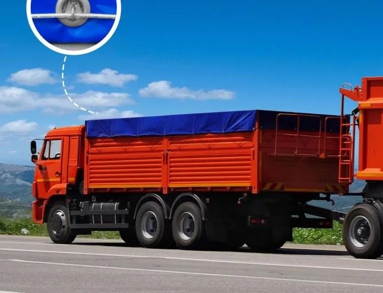 JAGO Takaróponyva 2 x 3 m LKW Kék 650 g/m²