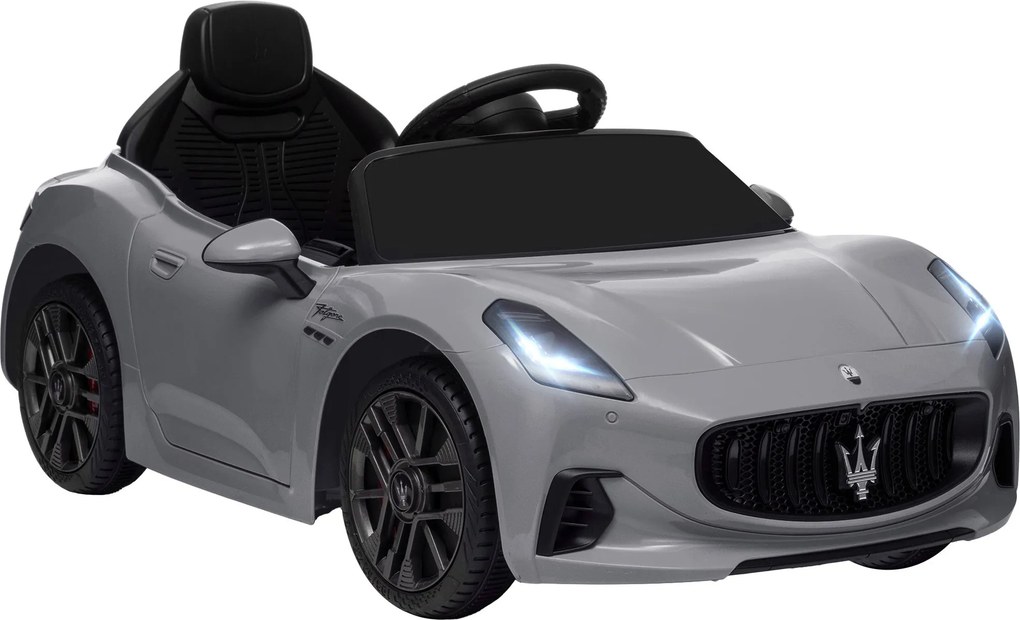 AIYAPLAY Gyerek Elektromos Autó 12V, 2.4 GHz Távvezérléssel, 2 Motorral, Gyerek Jármű Haranggal, LED-del, Zenével, Lassan Induló Elektromos Jármű, Tan