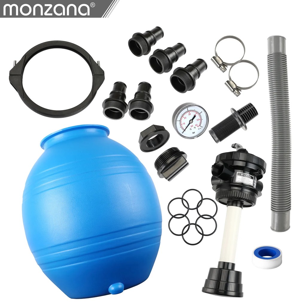 monzana® Homokszűrő rendszer 9.600 l/h időzítővel