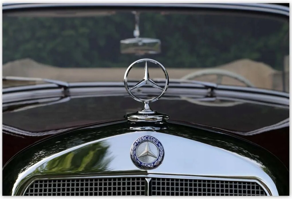 Poszterek 155x105 Mercedes Benz bélyeg