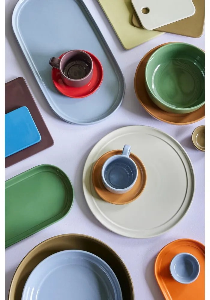 Szervírozó agyagkerámia vágódeszka készlet 2 db-os Amare – Hübsch