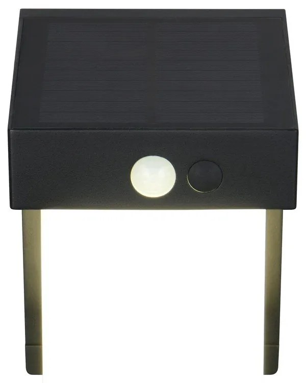 Napelemes LED fali kültéri lámpa (magasság 14 cm) Colombo – Trio