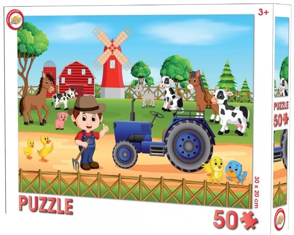 Farm puzzle 50 db-os