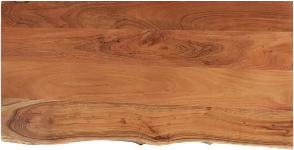vidaXL tömör akácfa téglalap alakú asztallap 80 x 40 x 2,5 cm