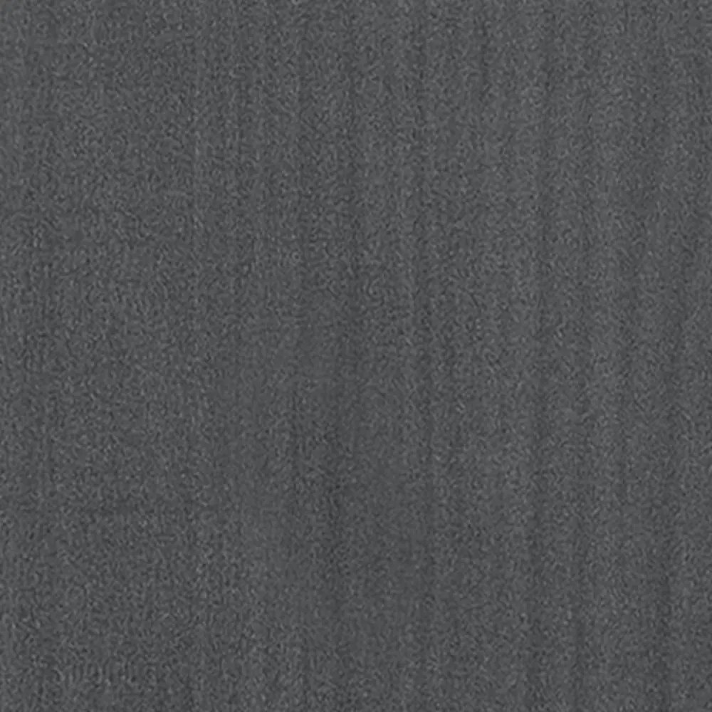 négyszintes szürke tömör fenyőfa könyvszekrény 100x30x140 cm