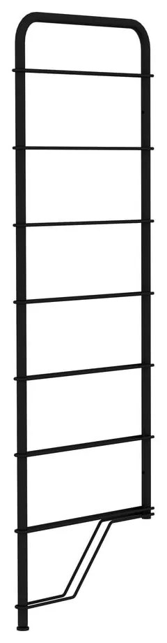 Fekete fém moduláris polc 2 db 34x97 cm Dakota - Tenzo