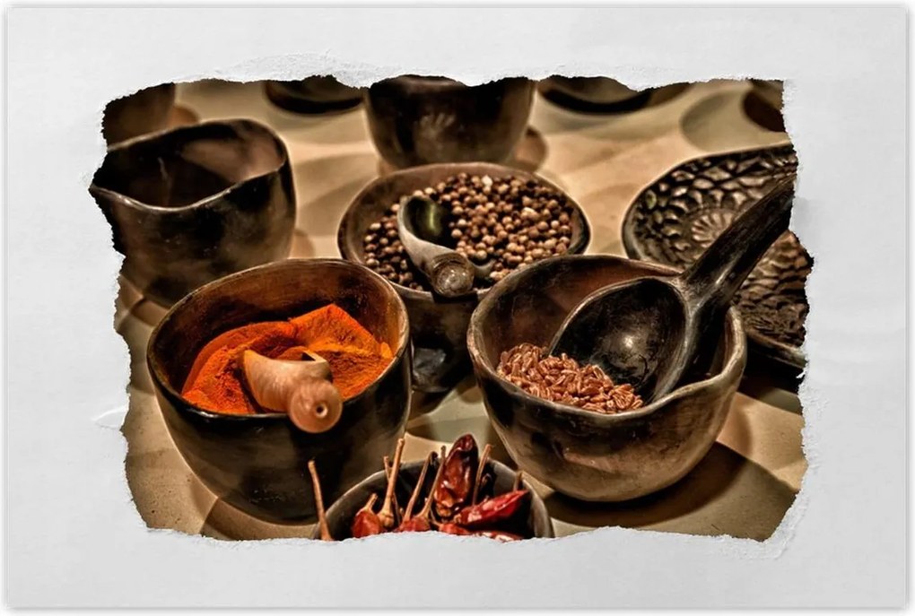 Poszterek 90x60 A világ fűszerei