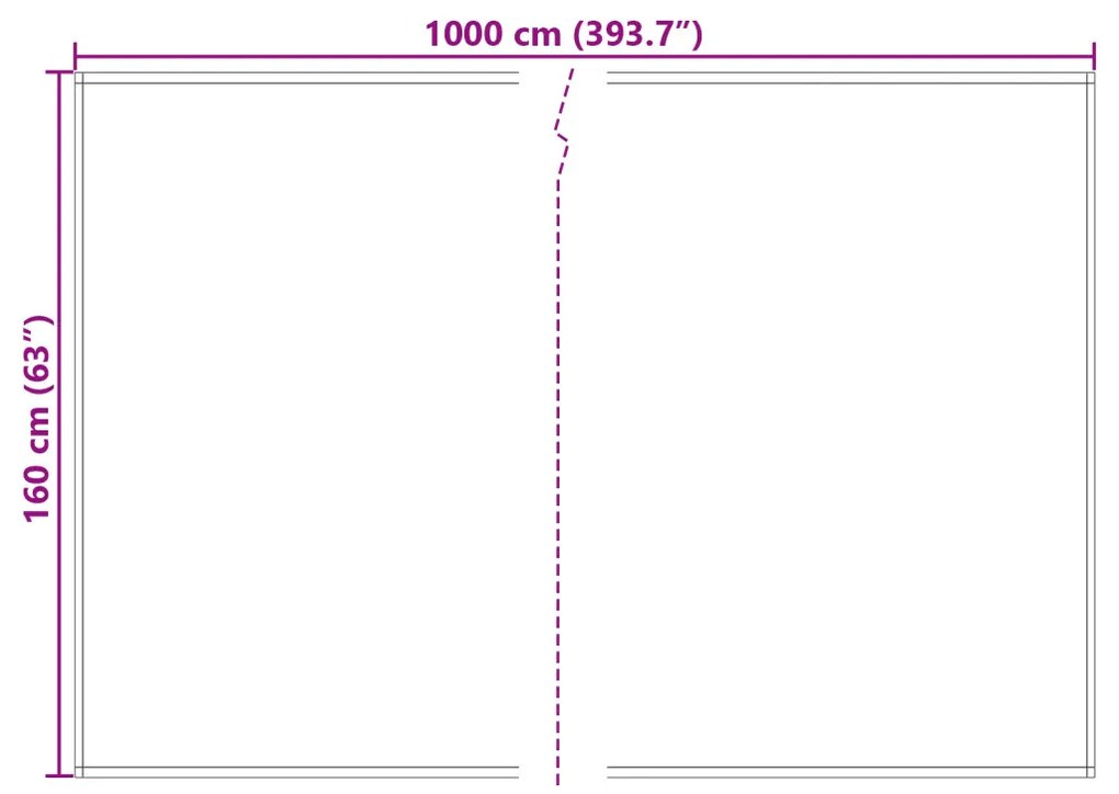 Napellenző Csere Anyag Piros 10x1.6 m