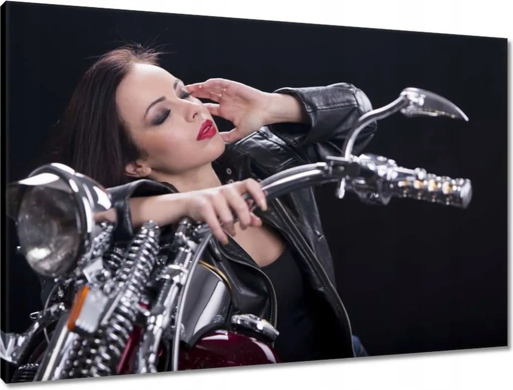 Vászonkép 90x60 Motorkerékpárok