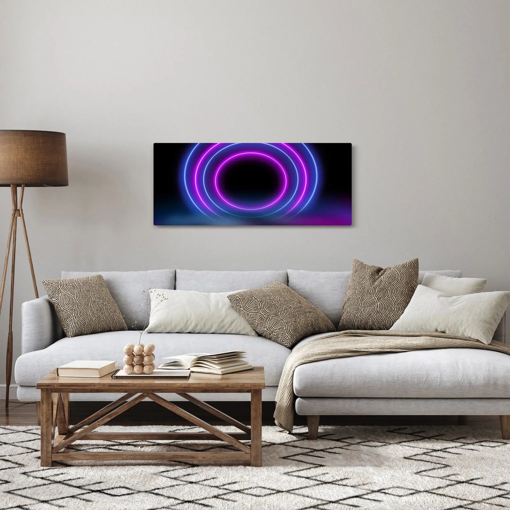 A színes körök képe (120x50 cm)