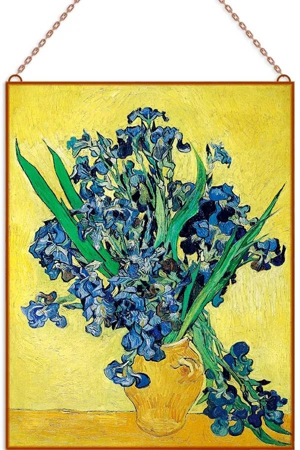 Van Gogh - Irises üvegkép, falikép