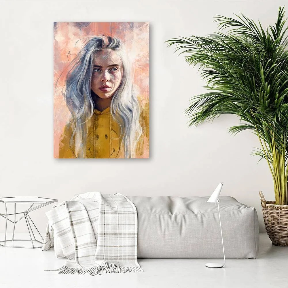 Gario Vászonkép Billie Eilish - Dmitry Belov Méret: 70 x 100 cm