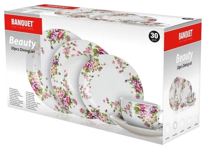Banquet Beauty 30 db-os étkészlet