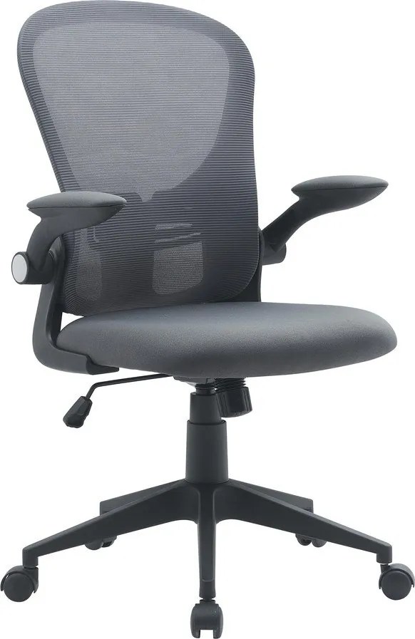 Szürke kárpitozott irodai szék Kempton – Yes Everyday