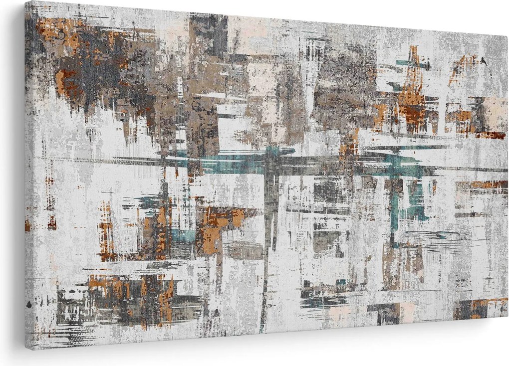 Kép - Absztrakt vonások (90x60 cm)