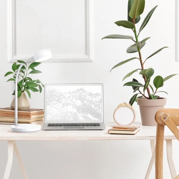 Solight WO3000-W - LED Dimmelhető asztali lámpa LED/4,5W/5V 3000/4000/6500K fehér