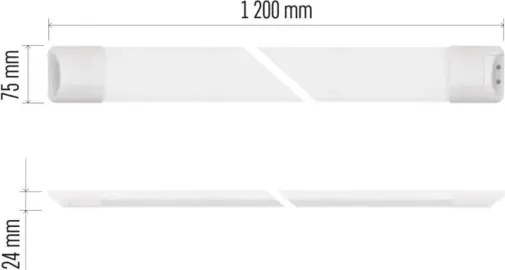 LED Fénycsöves lámpa MINO LED/40W/230V 4000K 120 cm