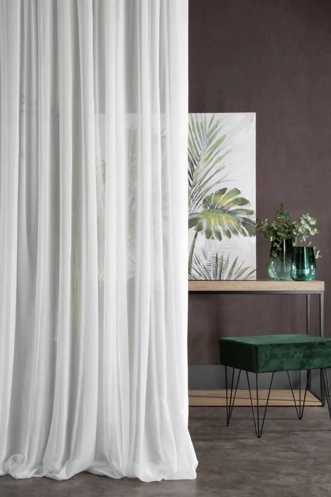 Függöny Kész Sárgaréz Krep Ecru Szalag Átvezetők Méretre