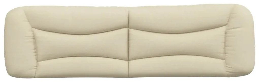 krémszínű szövet fejtámla párna Hvar 180 cm