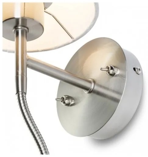 RED - Design Rendl - R10580 - VERSA LED fali lámpa 1xE27/42W/230V + LED/3W