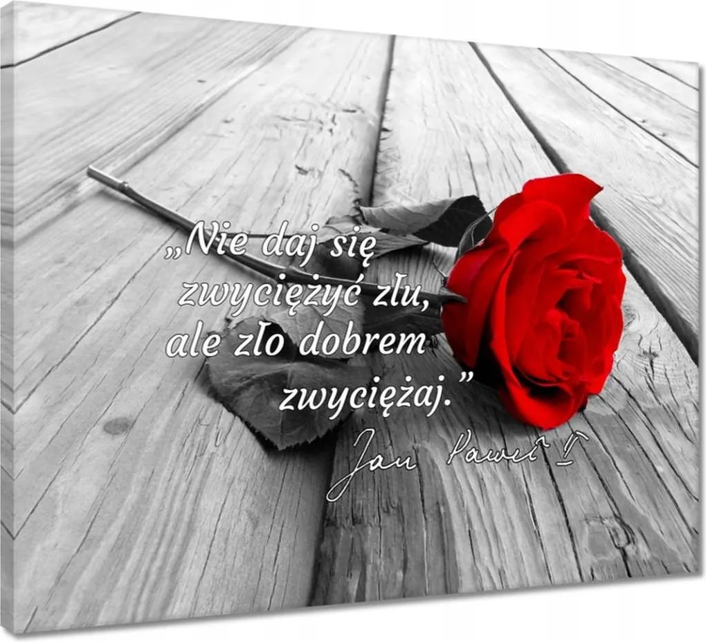 Vászonkép 50x40 János Pál idézetek 2