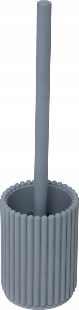 Wc Kefe Szürke Nyitott Bordázott Stílusos Bonbon 37X9 CM