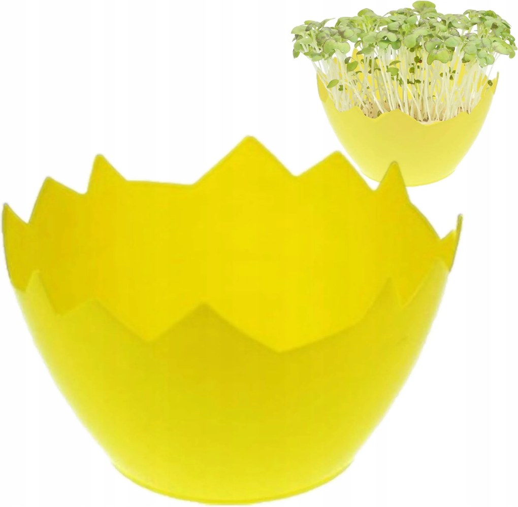 Tojáshéj Fedél Virágcserép Húsvéti Dekoráció Zsázsa Tojás Dekoráció