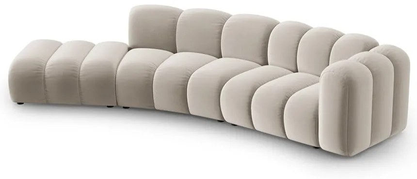 Bézs sarokkanapé (jobb oldali) Lupine – Micadoni Home