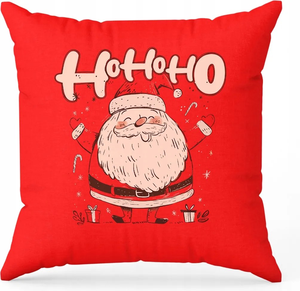 Ajándék párna, Csillag, Mikulás "Ho ho ho"