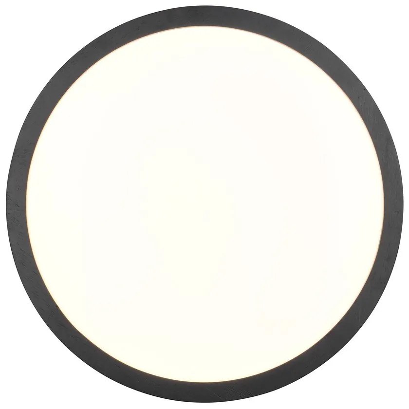 Fekete LED mennyezeti lámpa ø 40 cm Iseo – Trio