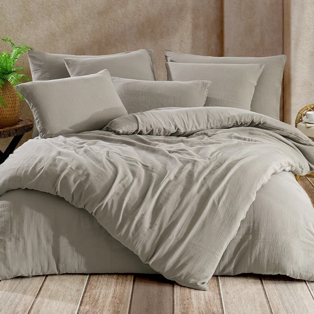 4Home Muszlin ágynemű Sand, 160 x 200 cm, 70 x 80 cm