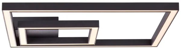 Brilliant - LED Mennyezeti lámpa QUON LED/24W/230V 3000K 40x40 cm fekete