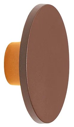 Modern kültéri fali lámpa rozsdabarna LED-del IP54 - Skyf