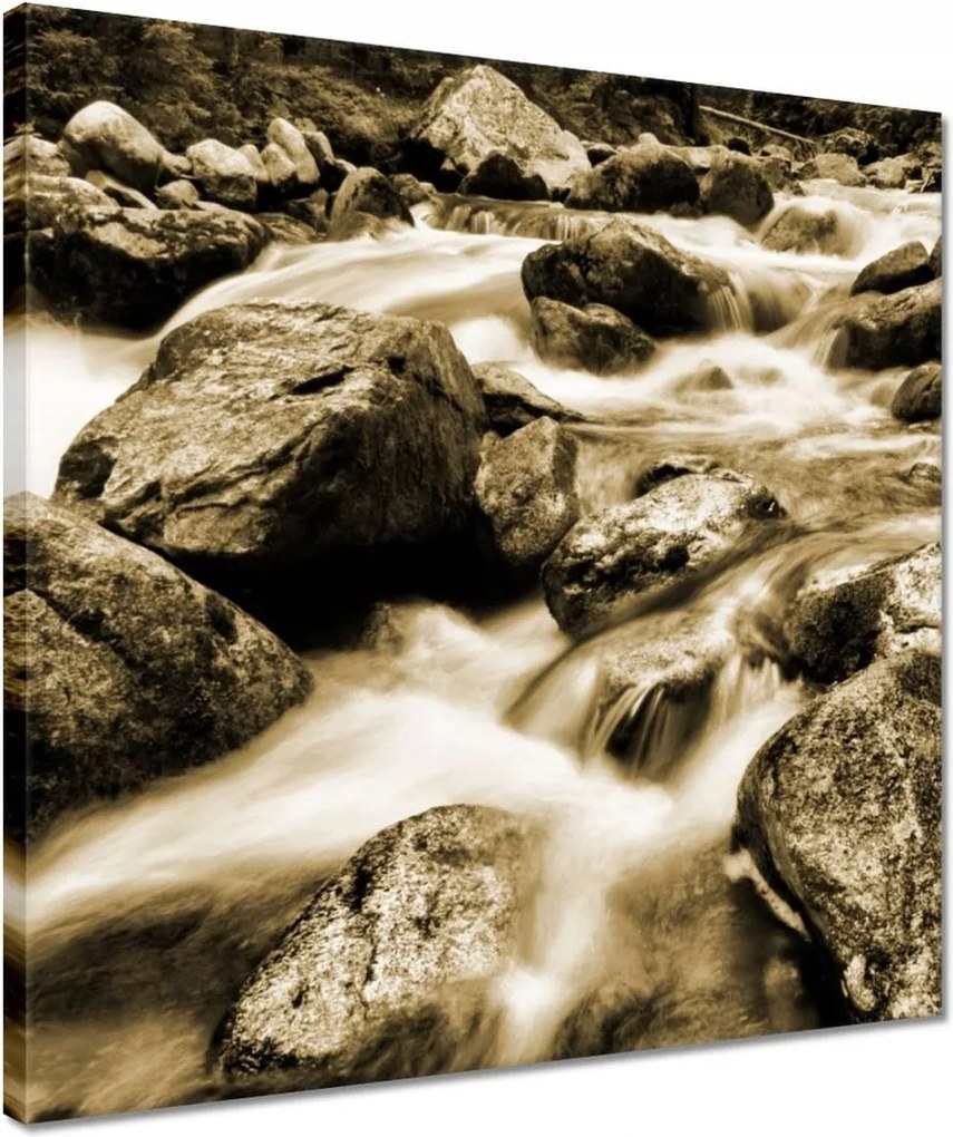 Vászonkép 40x40 Tátra Lengyel hegyek Kilátás