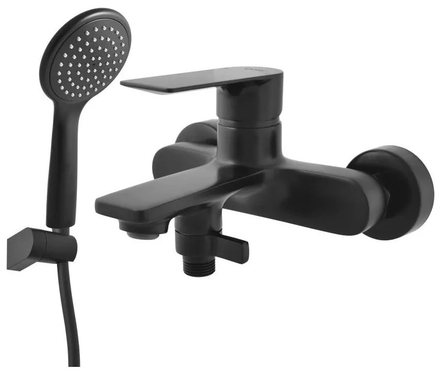 RAV Slezák NL154.5/2CMAT - NIL kádgarnitúra csapteleppel, matt fekete