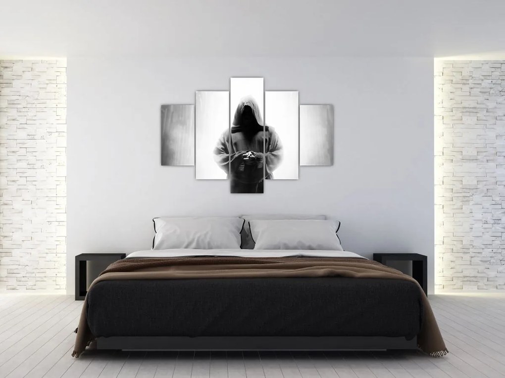 Kép - Egy szerzetes egy kolostorban (150x105 cm)