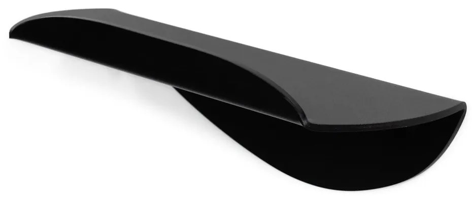 Fekete fém fali polc 34 cm Pipa – Spinder Design